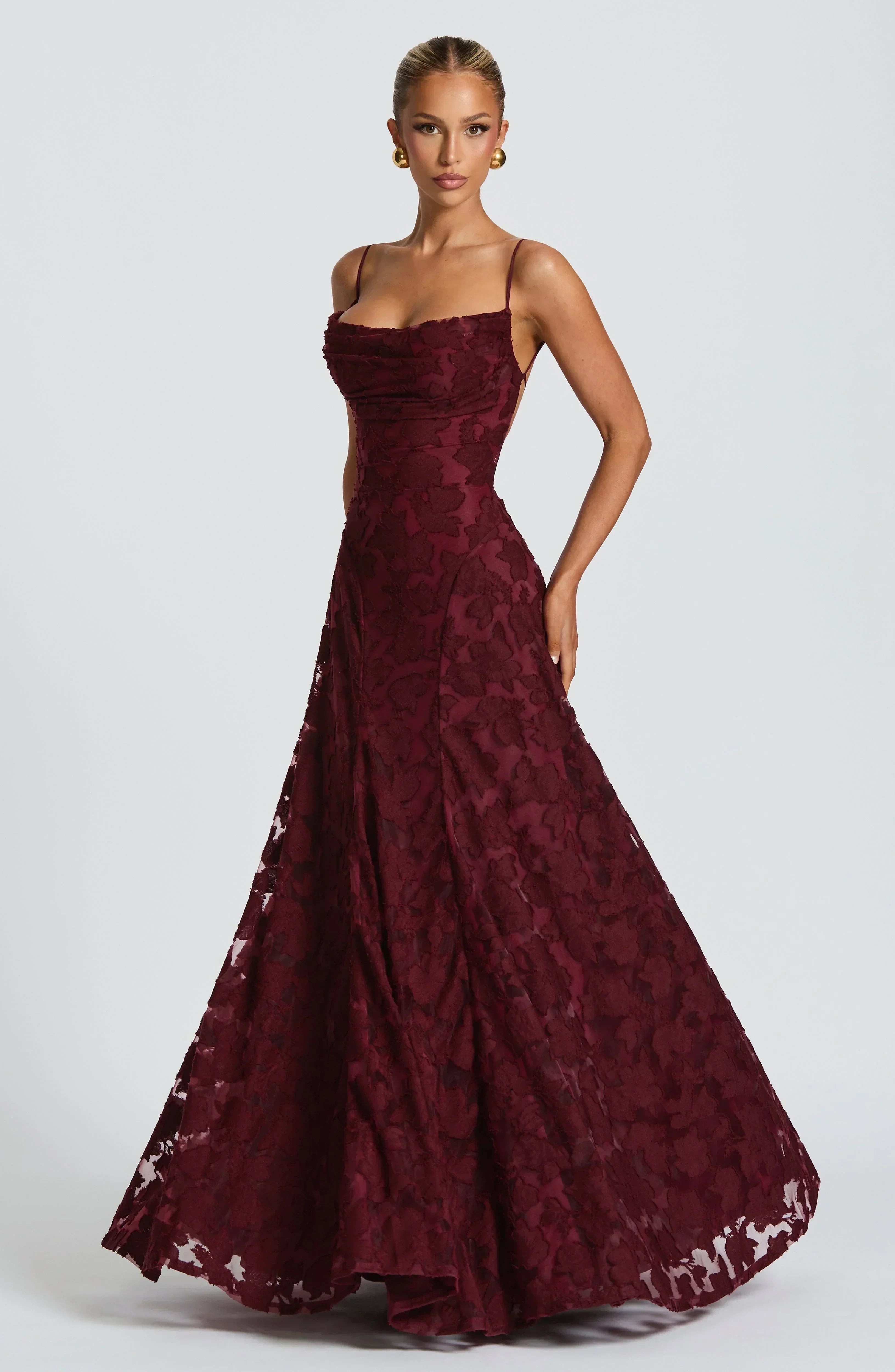The Maevy – Women's Elegant Maxi Dress | Huna