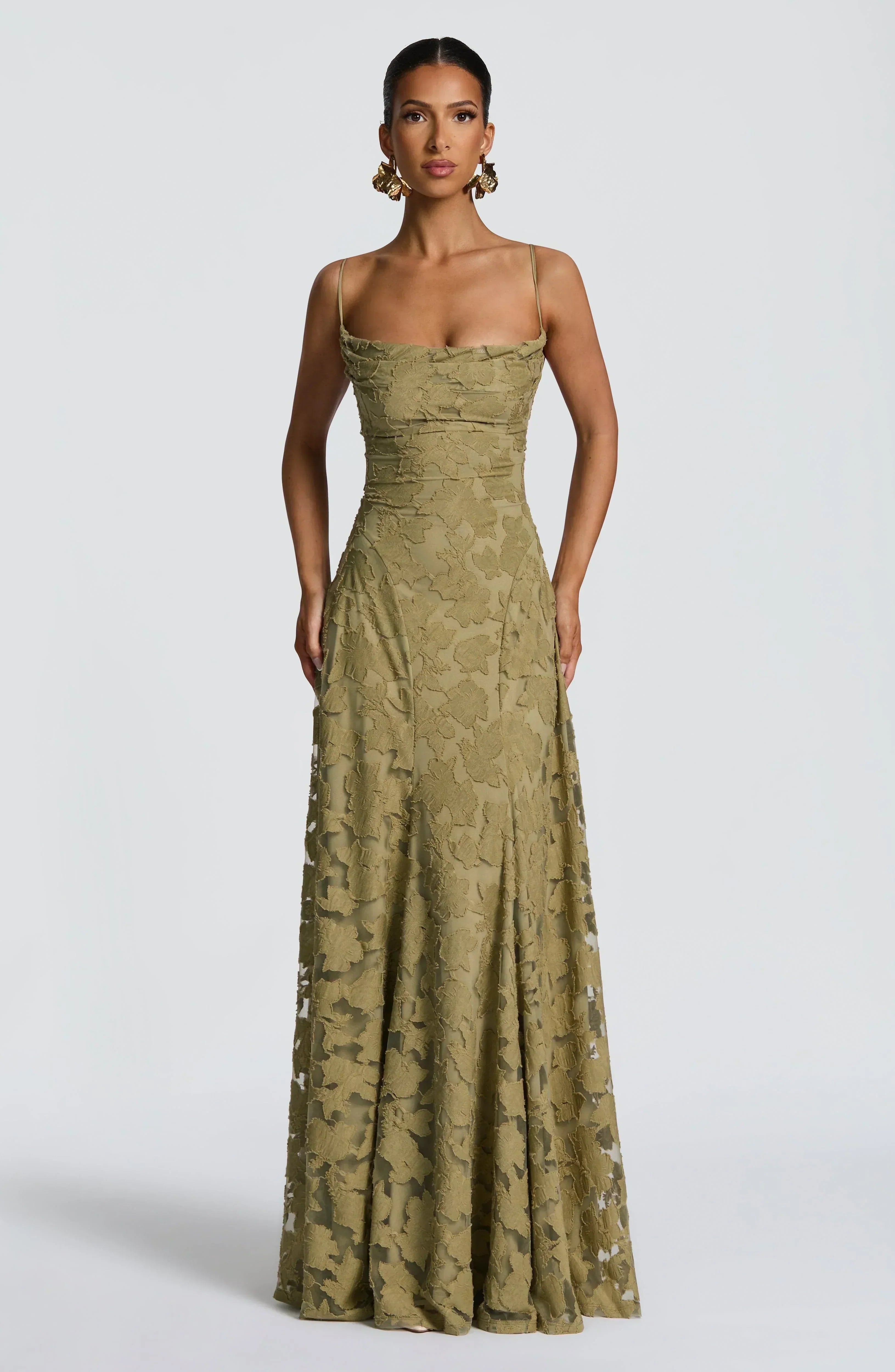 The Maevy – Women's Elegant Maxi Dress | Huna