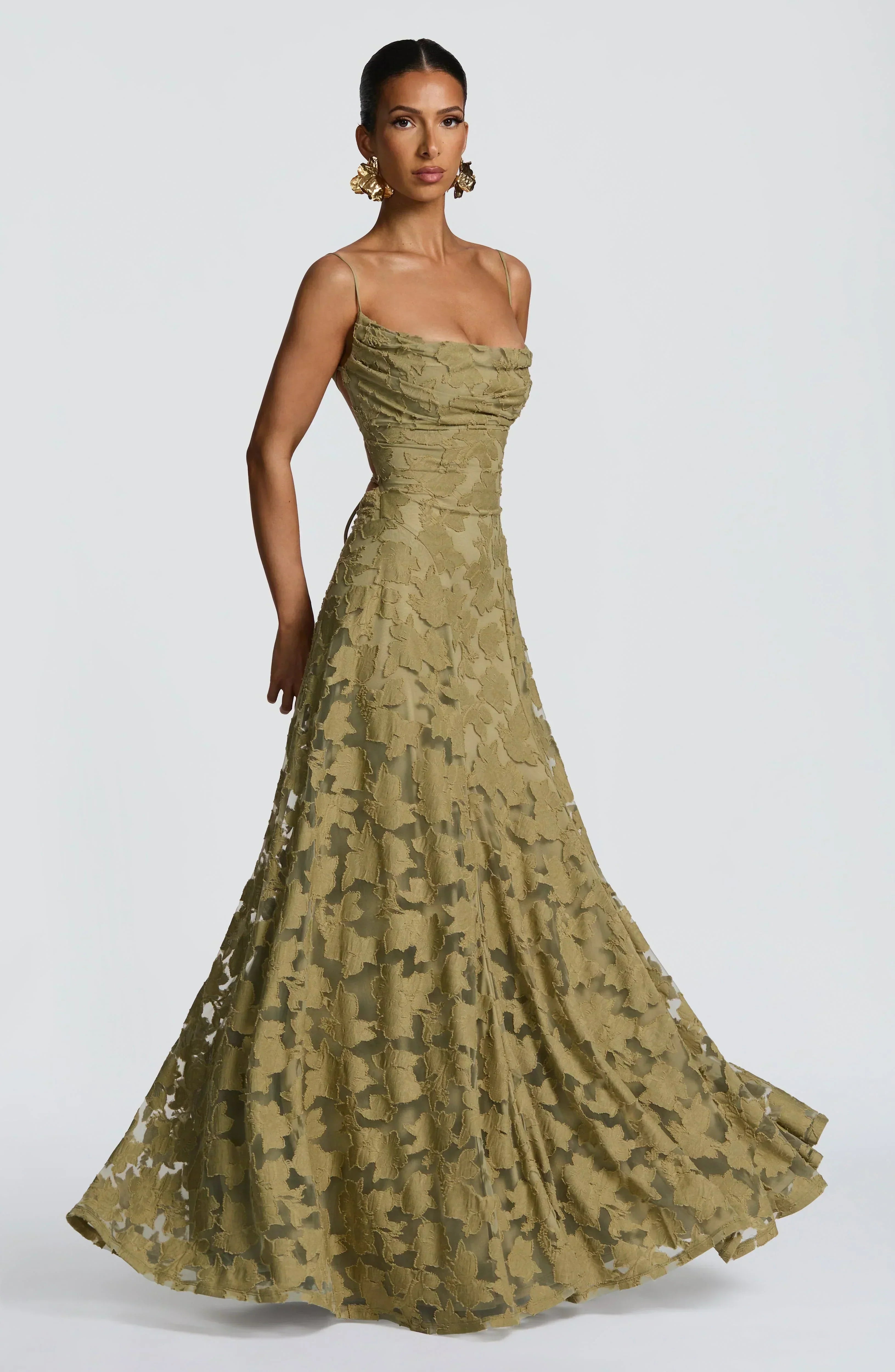 The Maevy – Women's Elegant Maxi Dress | Huna