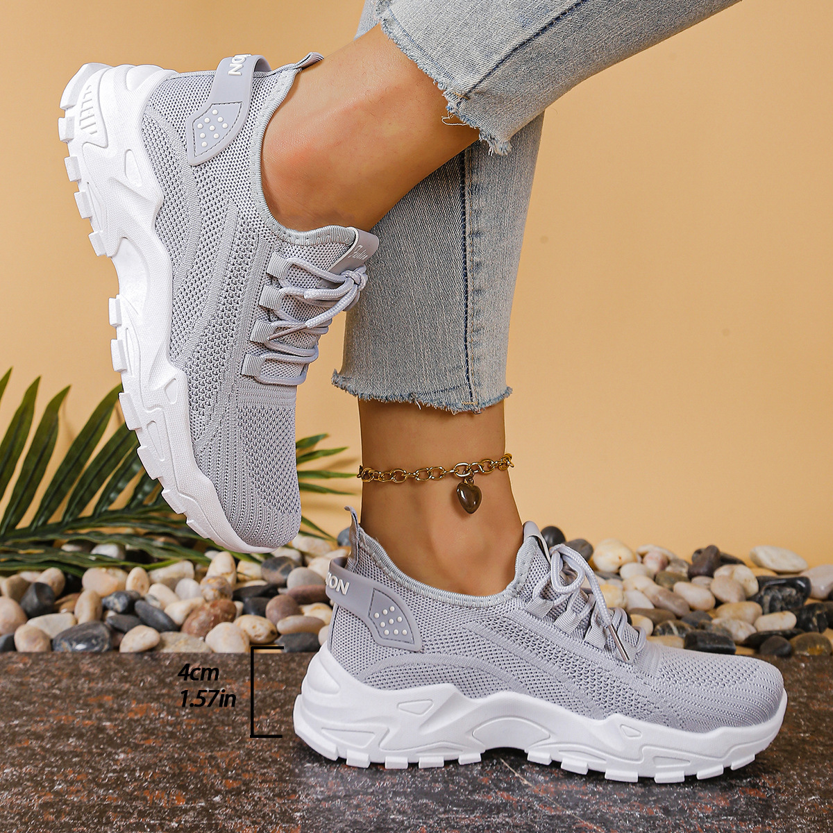Women's Orthopedic Sneakers – Arch Support & Cushioned | The Maica | Huna