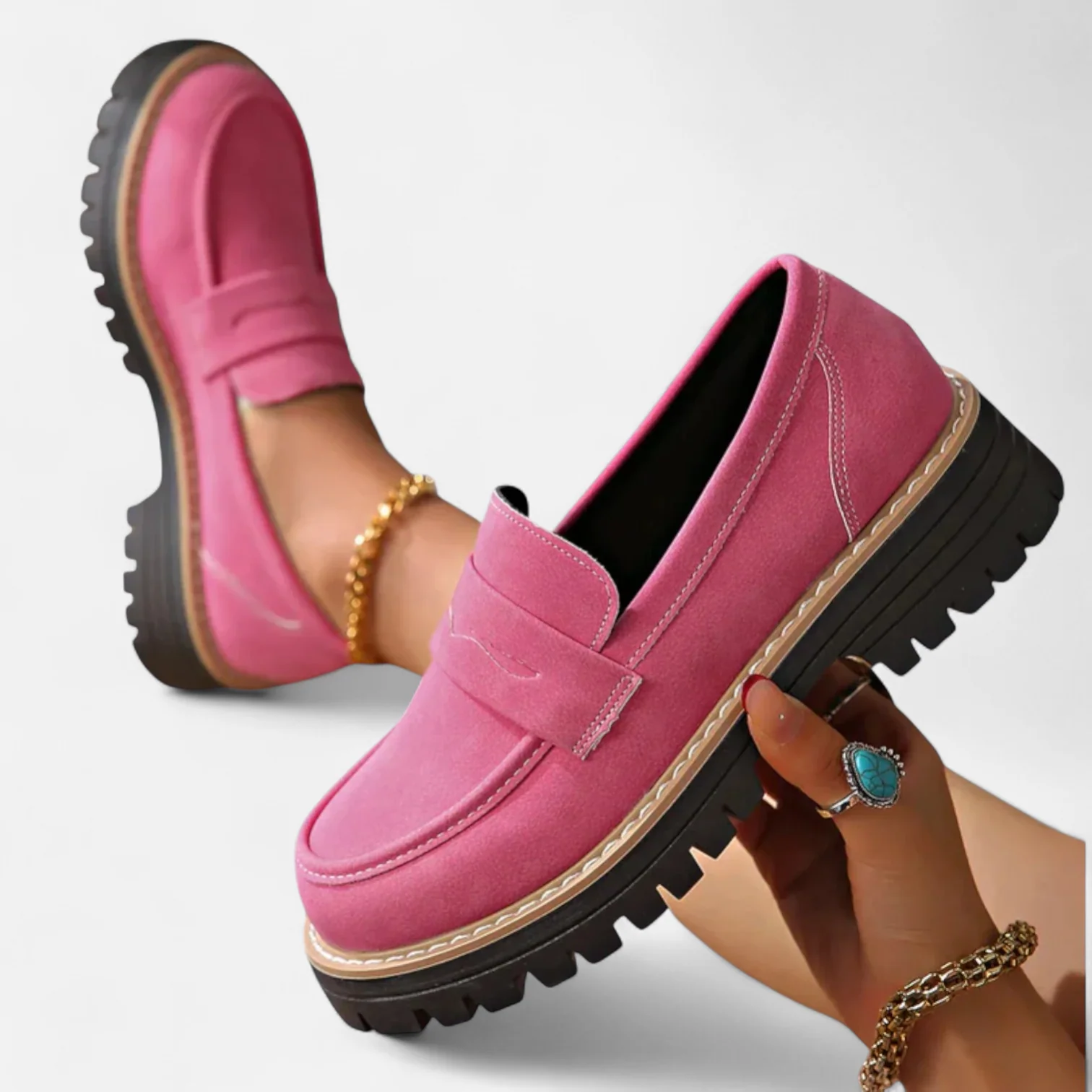 Women's Comfort Loafers – All-Day Support | The Cora | Huna