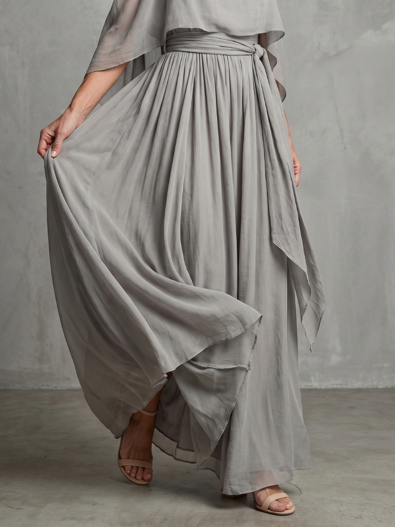 Women's Two Piece Set – Cold Shoulder & Wide Leg Co-ord | The Marisol | Huna