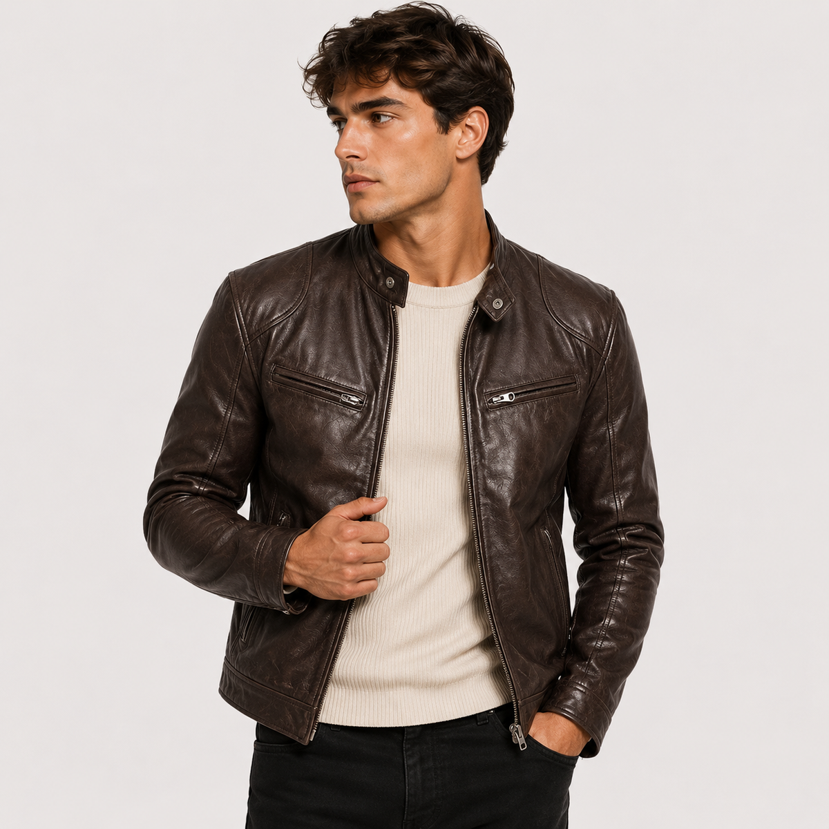 Men's lightweight jacket – The Holden by Huna – product view 13