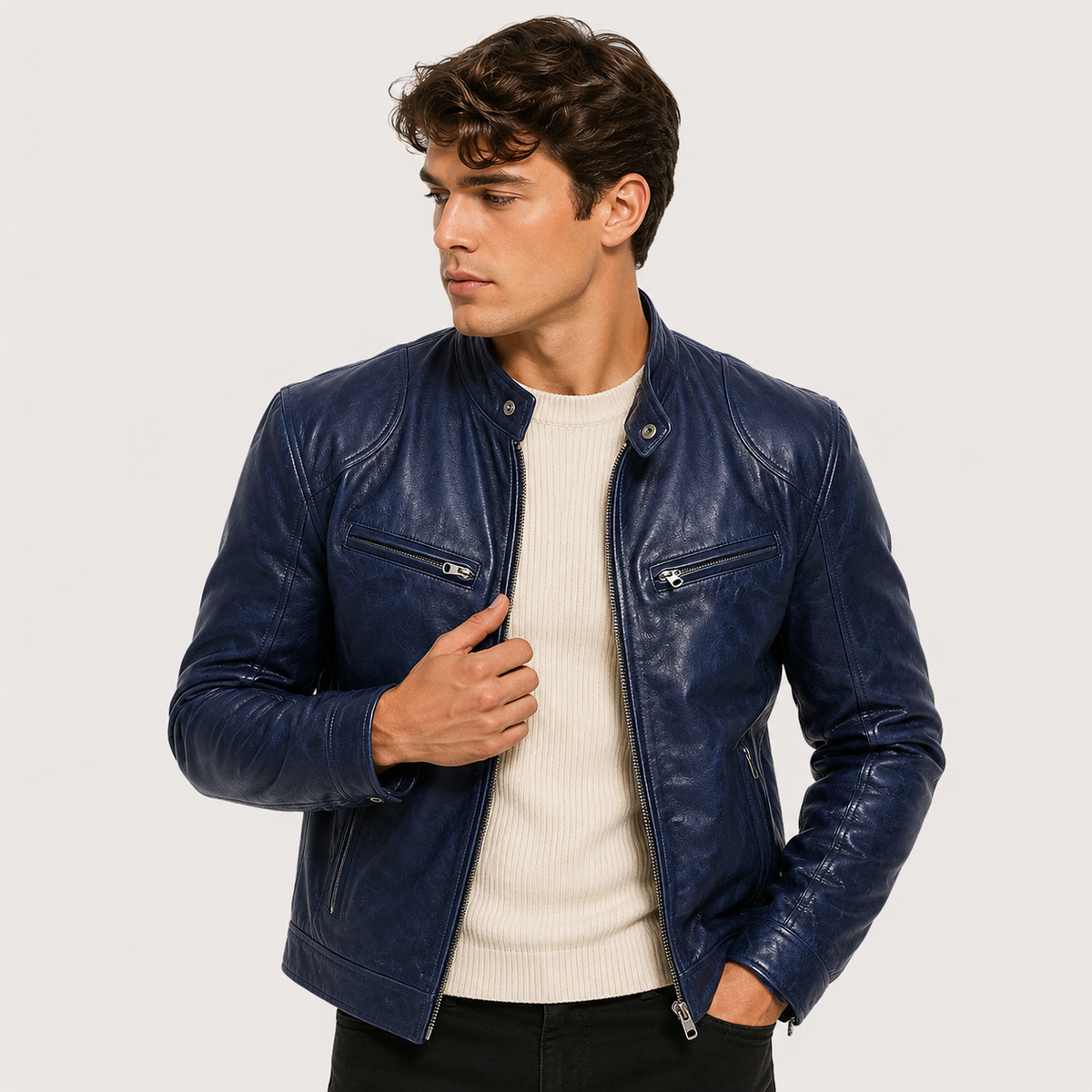 Men's lightweight jacket – The Holden by Huna – product view 5