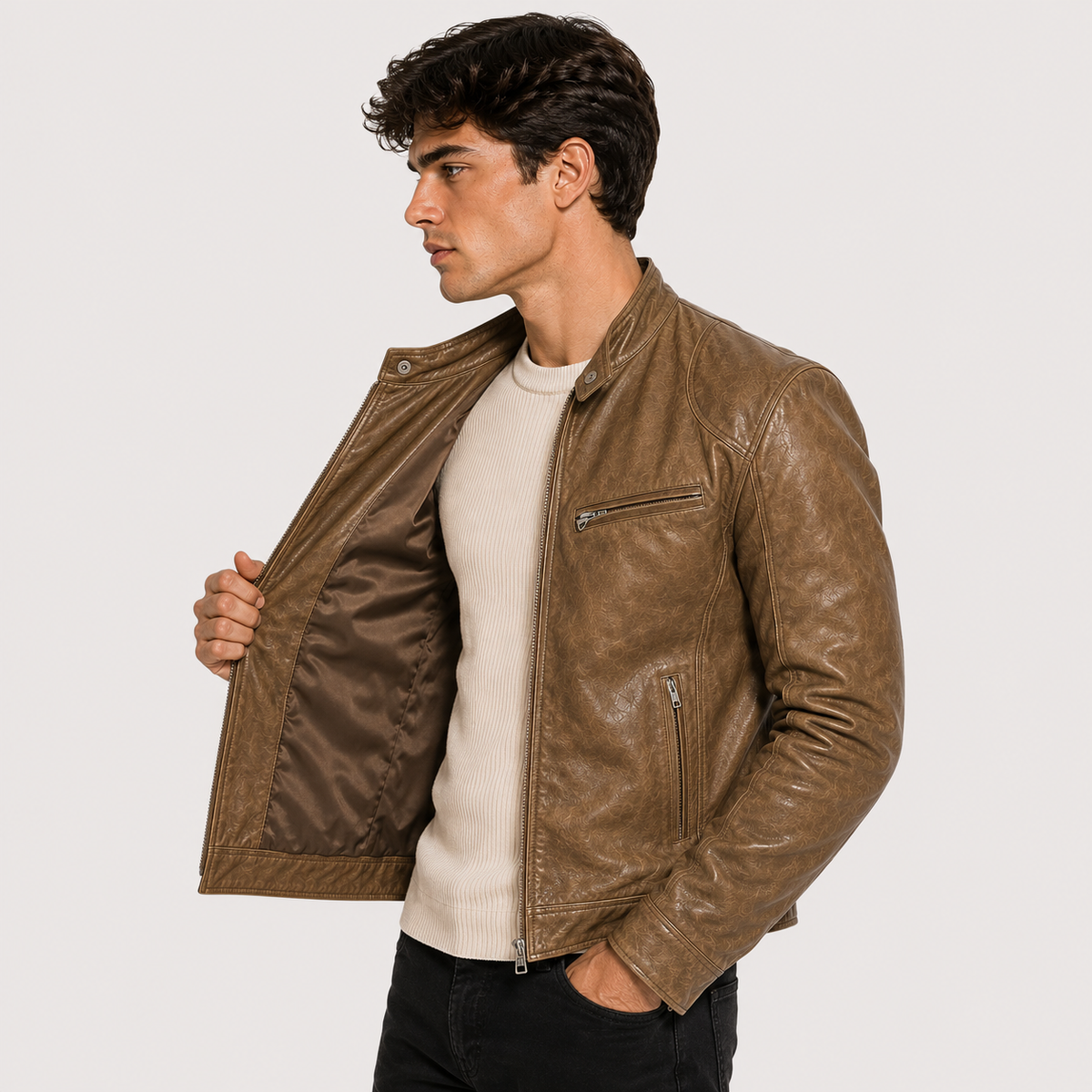 Men's lightweight jacket – The Holden by Huna – product view 2