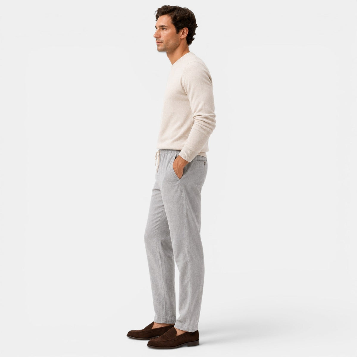 Men's drawstring trousers – The Felix by Huna – product view 9