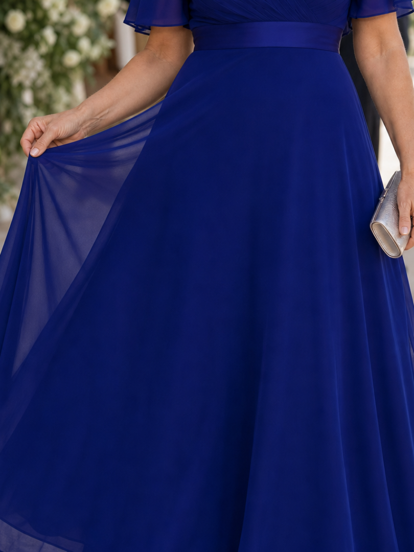 The Mige – Women's Wedding Guest Maxi Dress | Huna