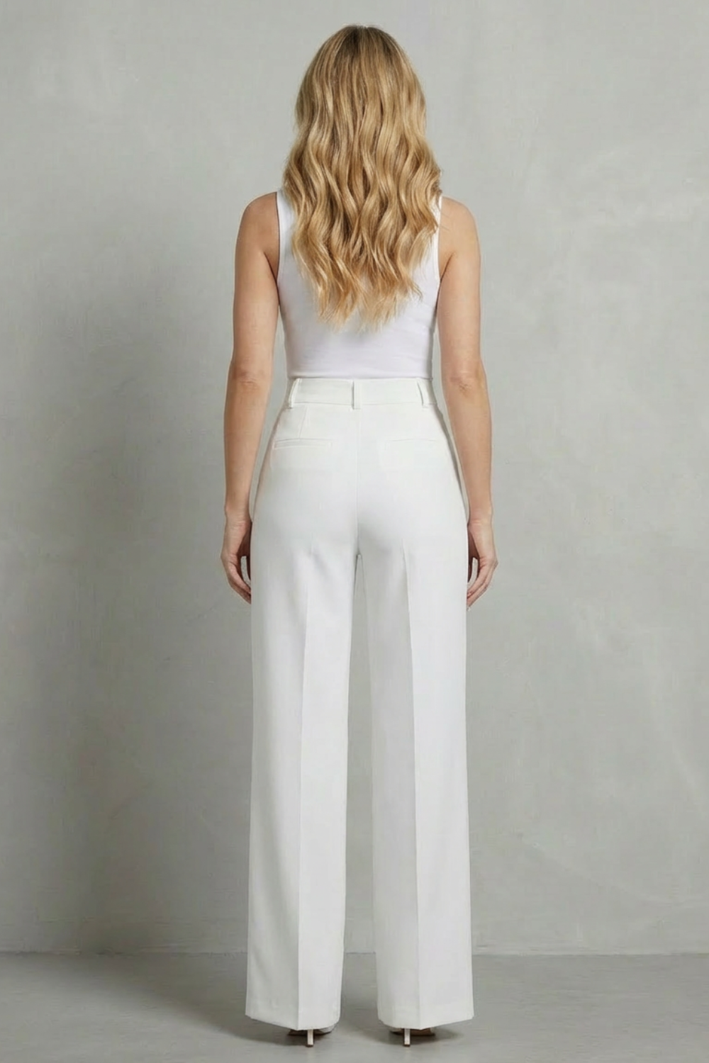 Women's straight leg trousers – The Seraphinae by Huna – view 4