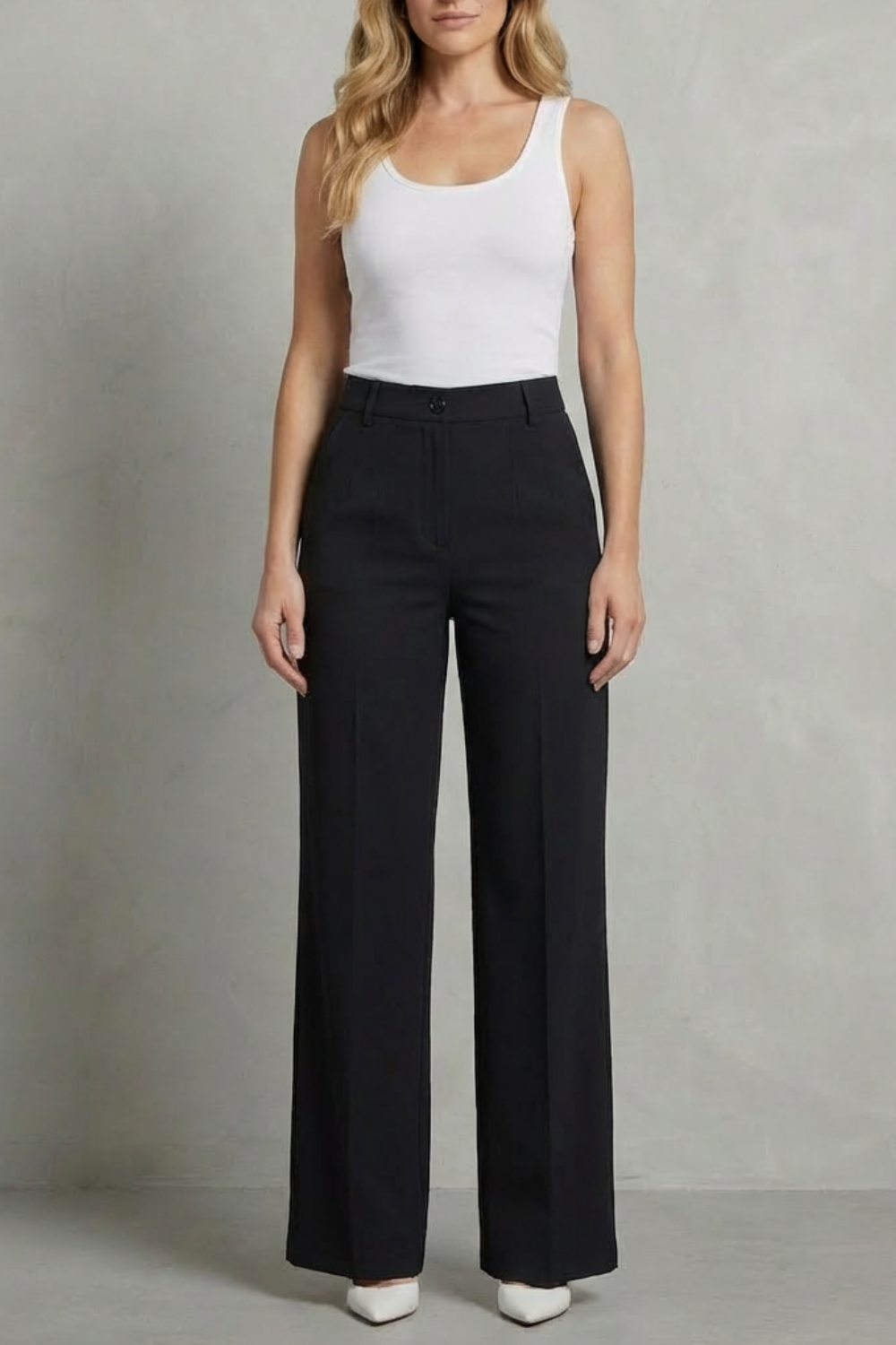 Women's straight leg trousers – The Seraphinae by Huna – view 5