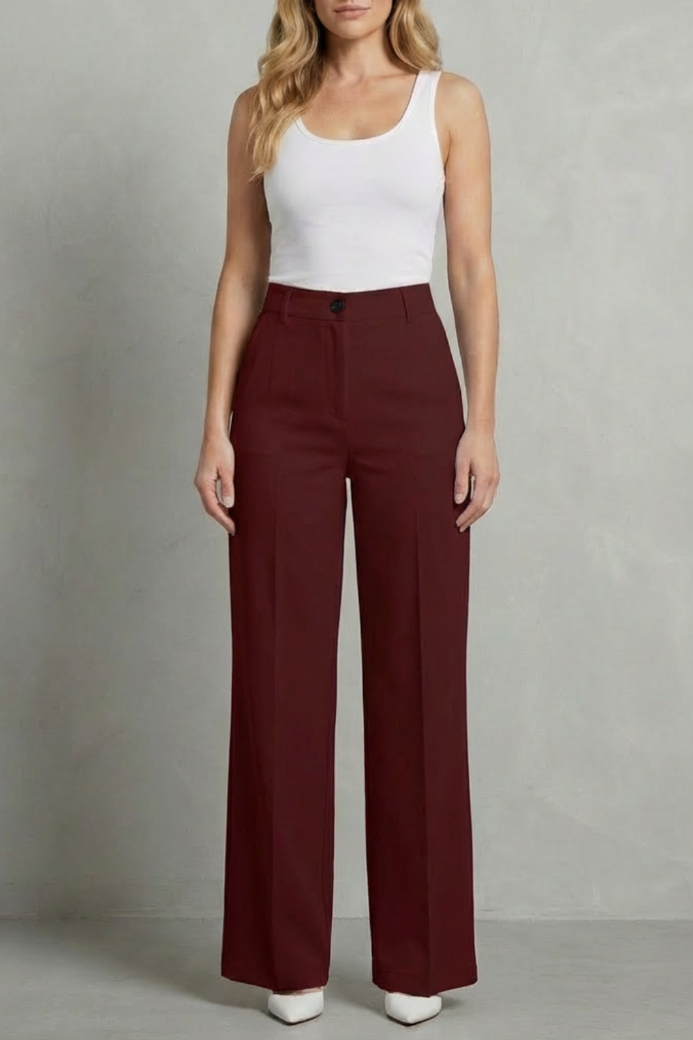 Women's straight leg trousers – The Seraphinae by Huna – view 9