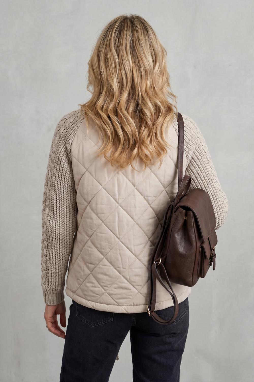 Women's Quilted Puffer Jacket – The Cressida-Rose, view 4