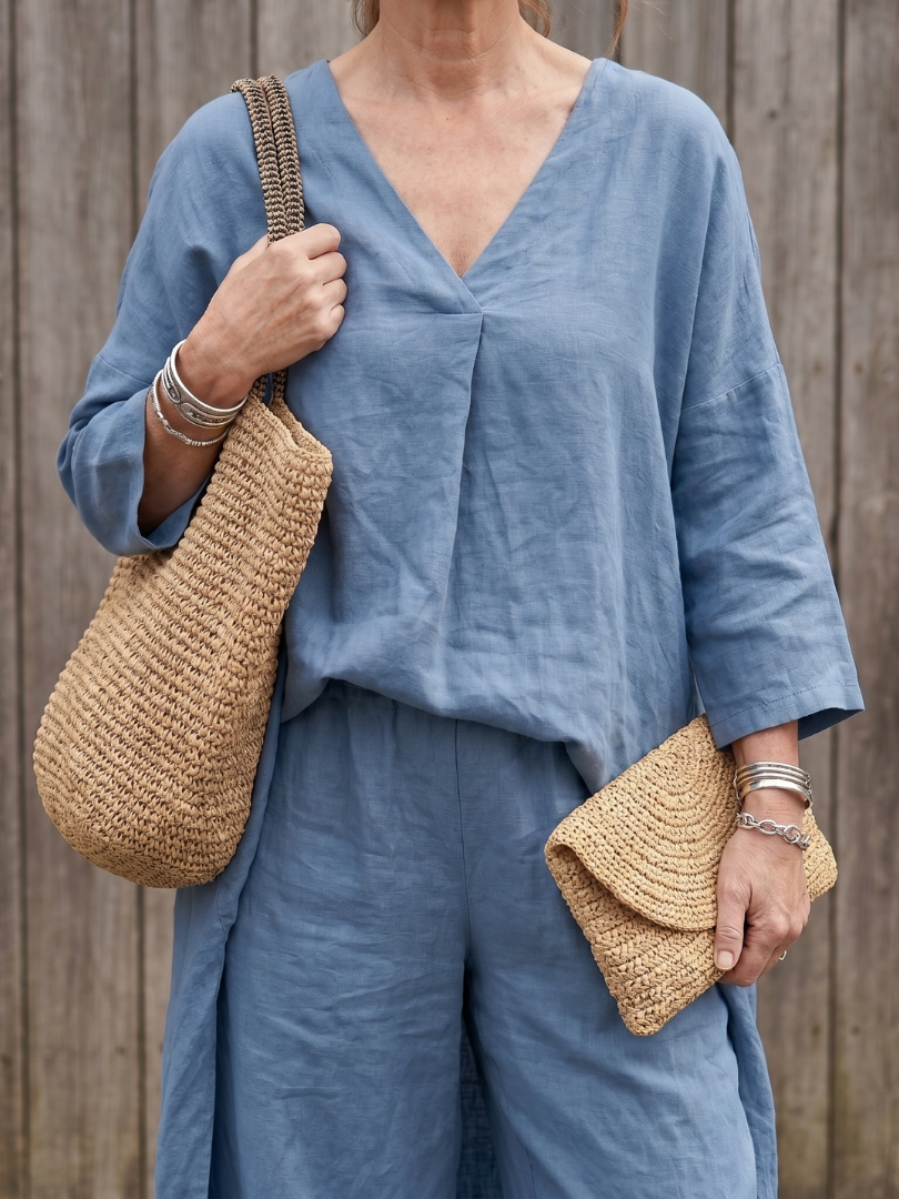 Women's Tunic & Trouser Set – Loose Co-ord | The Onyx | Huna
