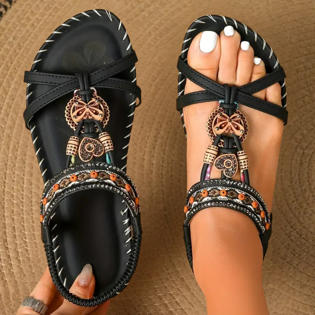 Women's Orthopedic Sandals UK – Ibiza Style | The Orla | Huna