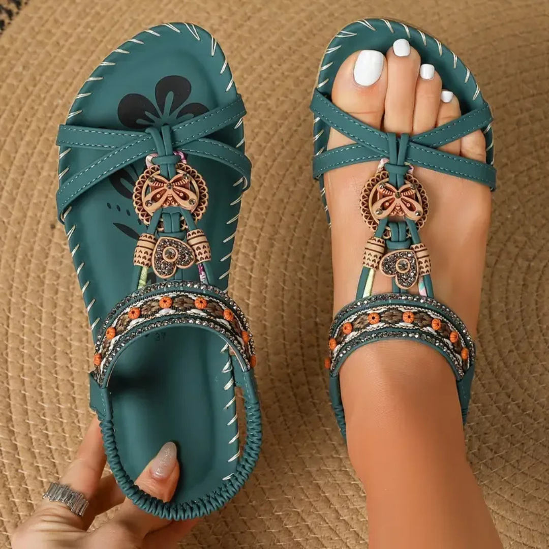 Women's Orthopedic Sandals UK – Ibiza Style | The Orla | Huna