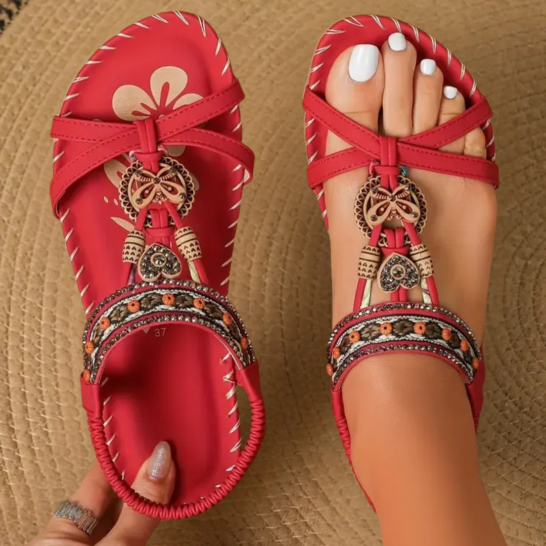 Women's Orthopedic Sandals UK – Ibiza Style | The Orla | Huna