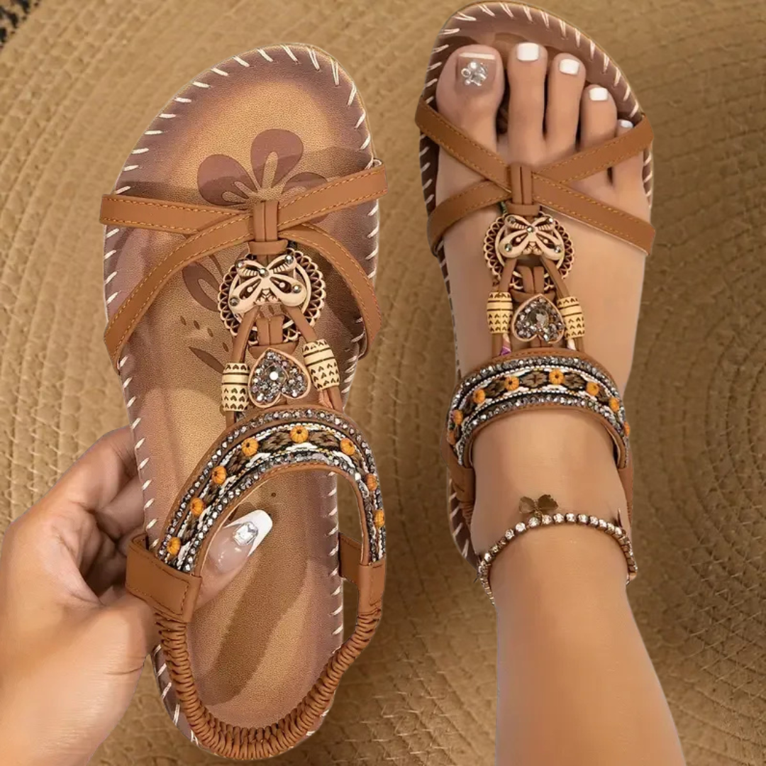 Women's Orthopedic Sandals UK – Ibiza Style | The Orla | Huna