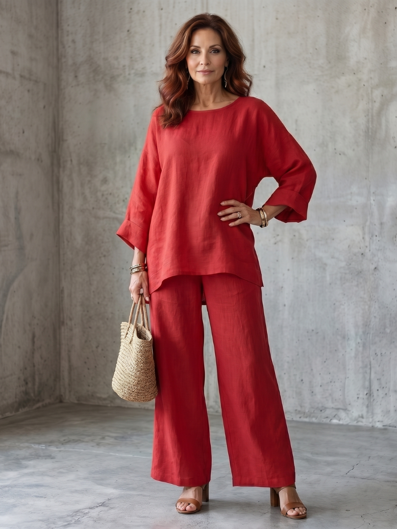 Women's Tunic & Trouser Set – Oversized Co-ord | The Prue | Huna