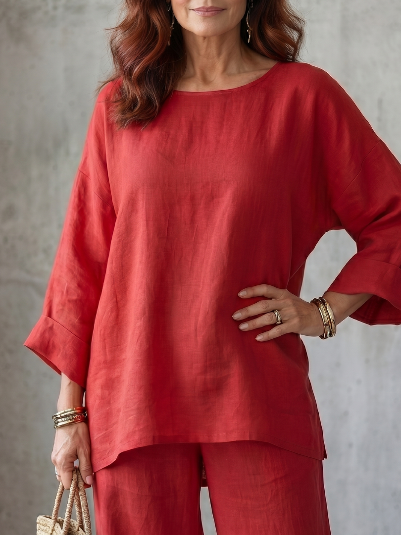 Women's Tunic & Trouser Set – Oversized Co-ord | The Prue | Huna