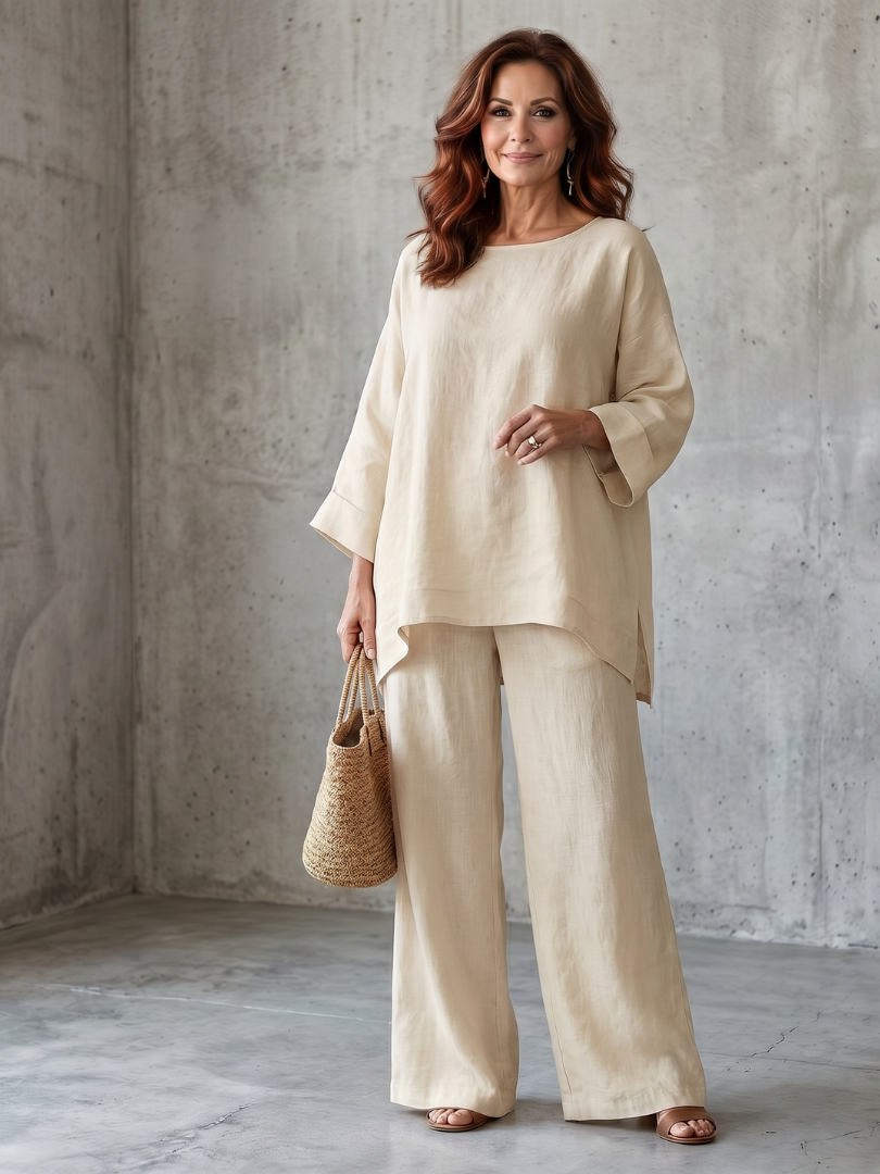 Women's Tunic & Trouser Set – Oversized Co-ord | The Prue | Huna