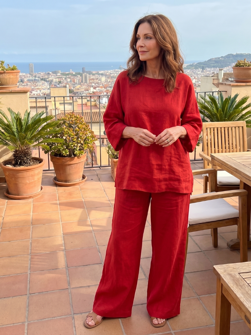 Women's Tunic & Trouser Set – Oversized Co-ord | The Prue | Huna