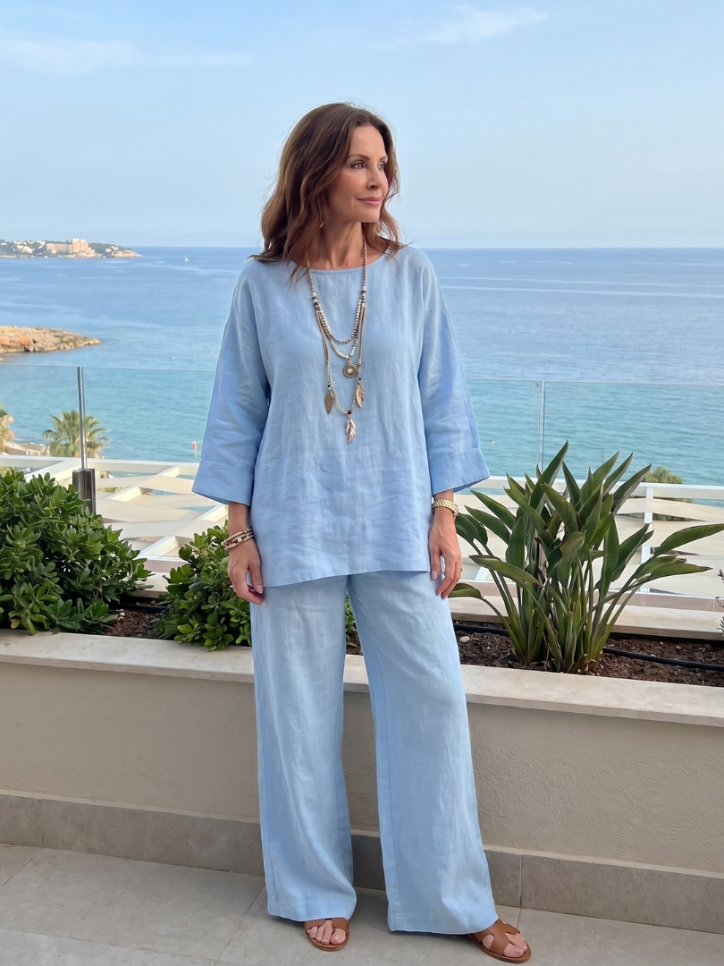 Women's Tunic & Trouser Set – Oversized Co-ord | The Prue | Huna