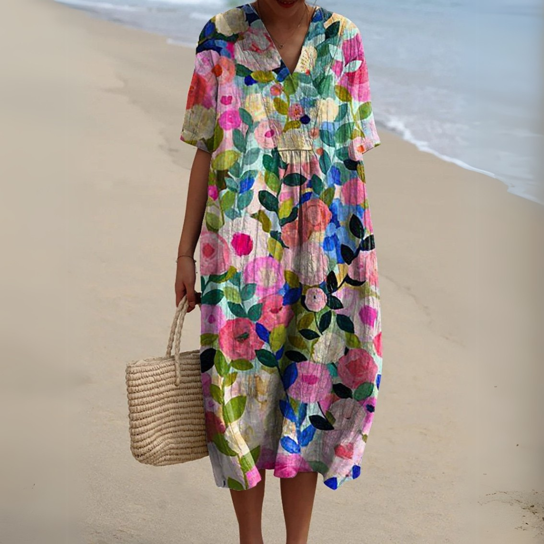 The Orla – Women's Floral Day Dress – Huna