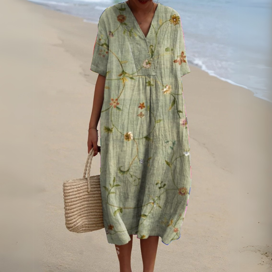 The Orla – Women's Floral Day Dress – Huna