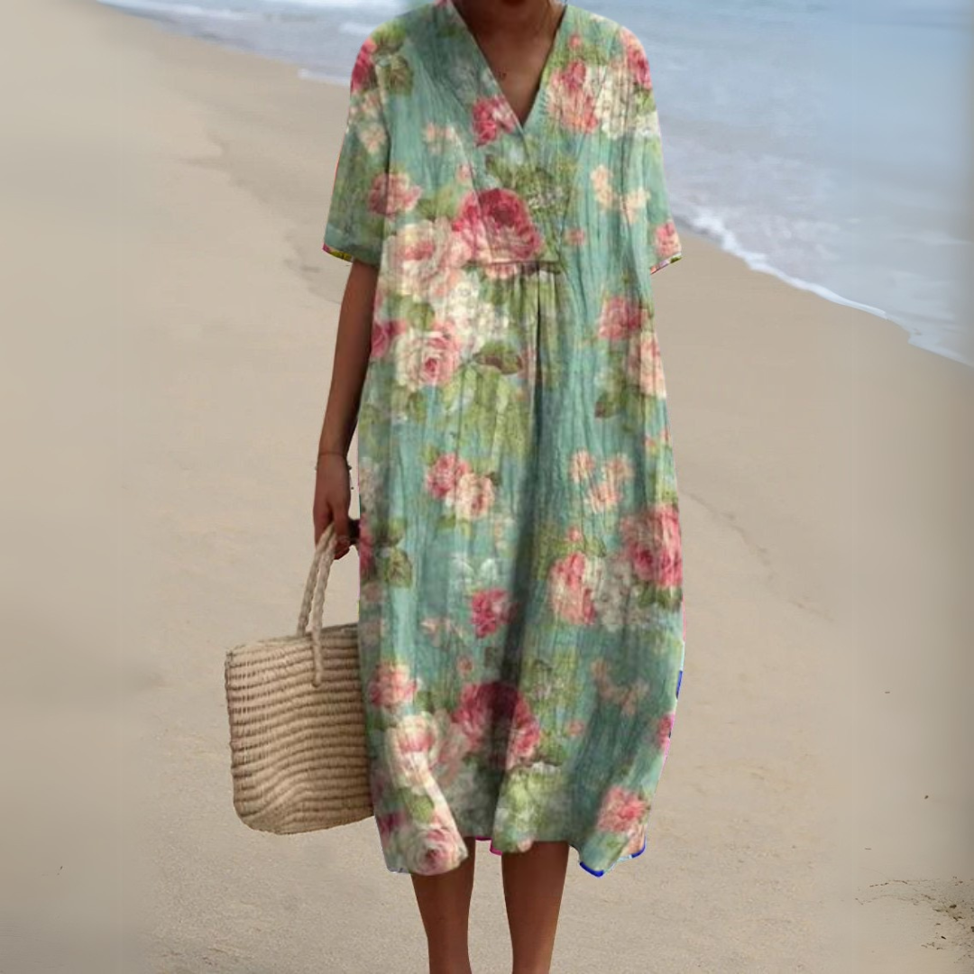 The Orla – Women's Floral Day Dress – Huna