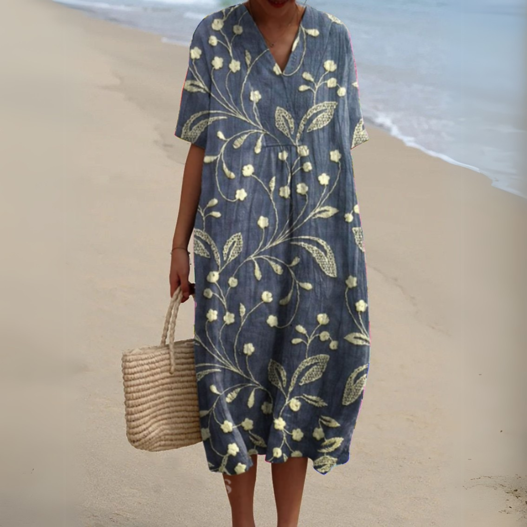 The Orla – Women's Floral Day Dress – Huna