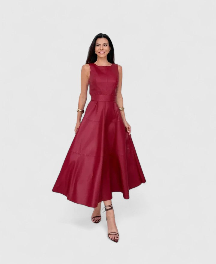 The Rylie – Women's Elegant Midi Dress | Huna