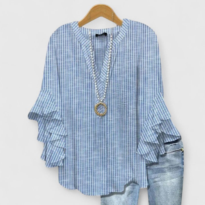 Women's Comfortable Blouse – Lightweight Summer Top | The Saryphiah | Huna