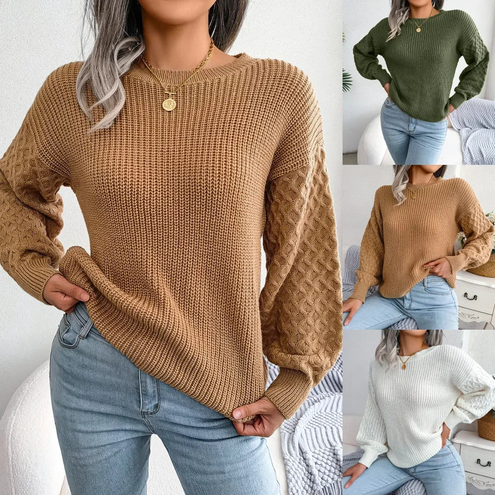 Women's Relaxed Knit Jumper UK – everyday loose fit, view 6