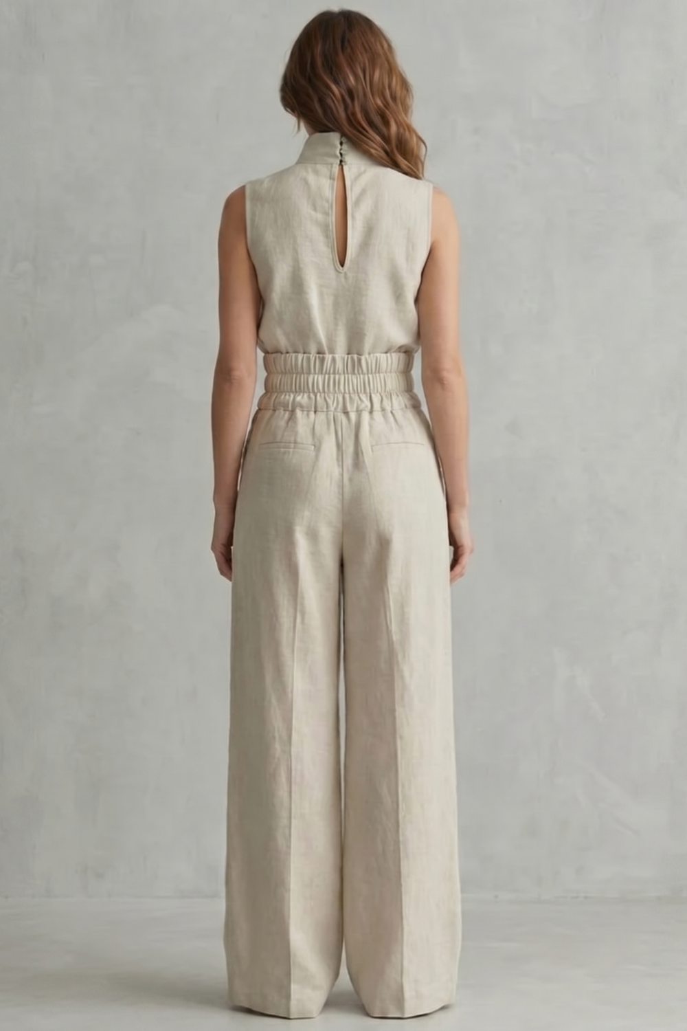 Women's Wide Leg Trouser Set – The Winifrine, view 4