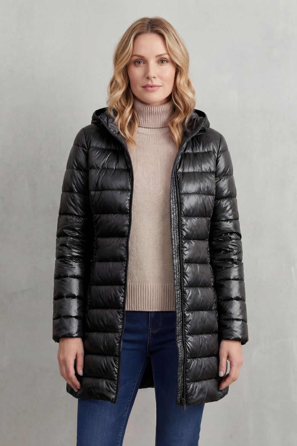 Women's Lightweight Down Jacket – The Jonquille, view 10