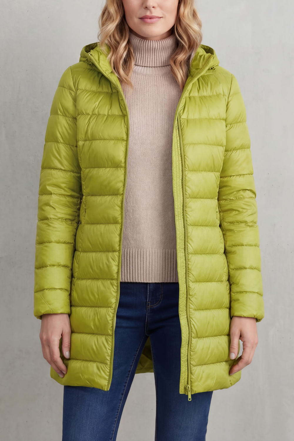 Women's Lightweight Down Jacket – The Jonquille, view 13