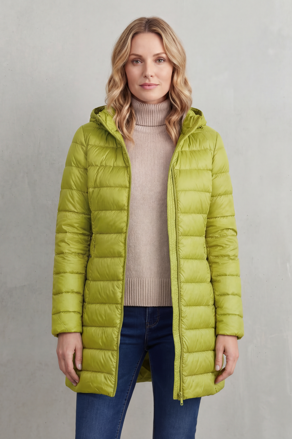 Women's Lightweight Down Jacket – The Jonquille, view 14