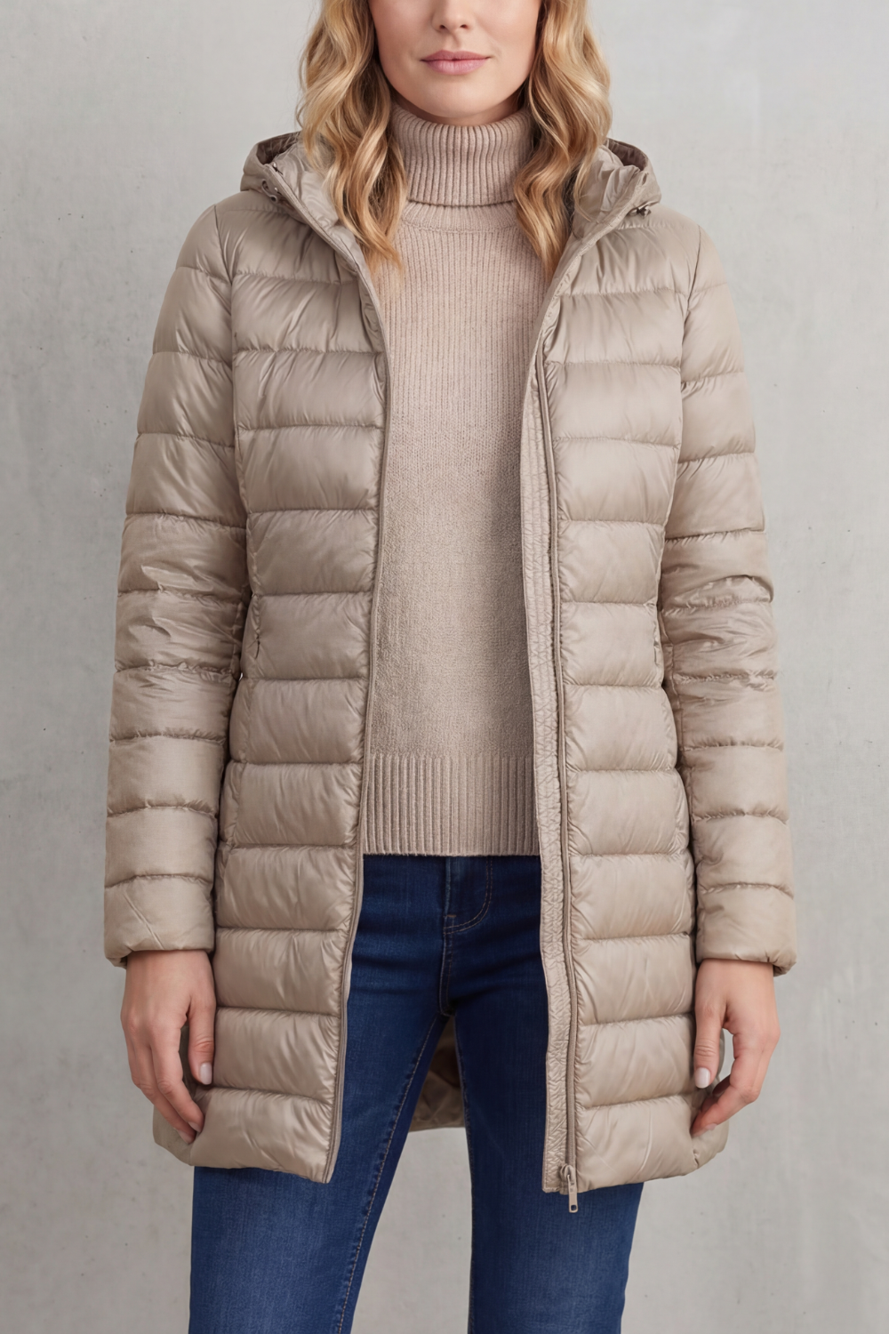 Women's Lightweight Down Jacket – The Jonquille, view 5