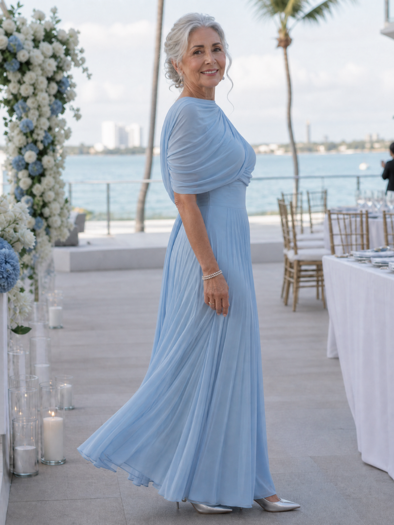 The Thael – Women's Wedding Guest Maxi Dress | Huna