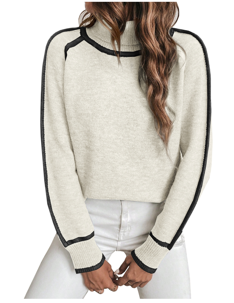 Women's Turtleneck Jumper UK – cosy knit, view 7