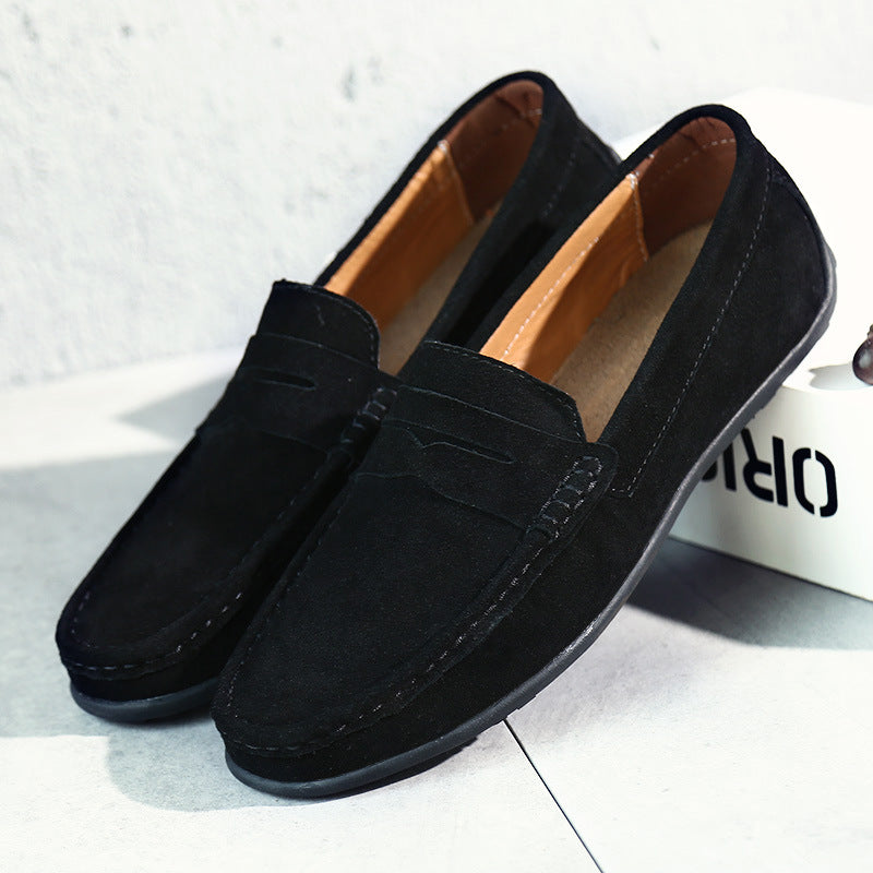 Women's Suede Loafers – cushioned slip-on, view 10 | The Galatea | Huna