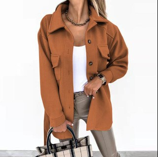 Women's Oversized Shacket UK – Durable Long Winter Coat | The Marisol | Huna