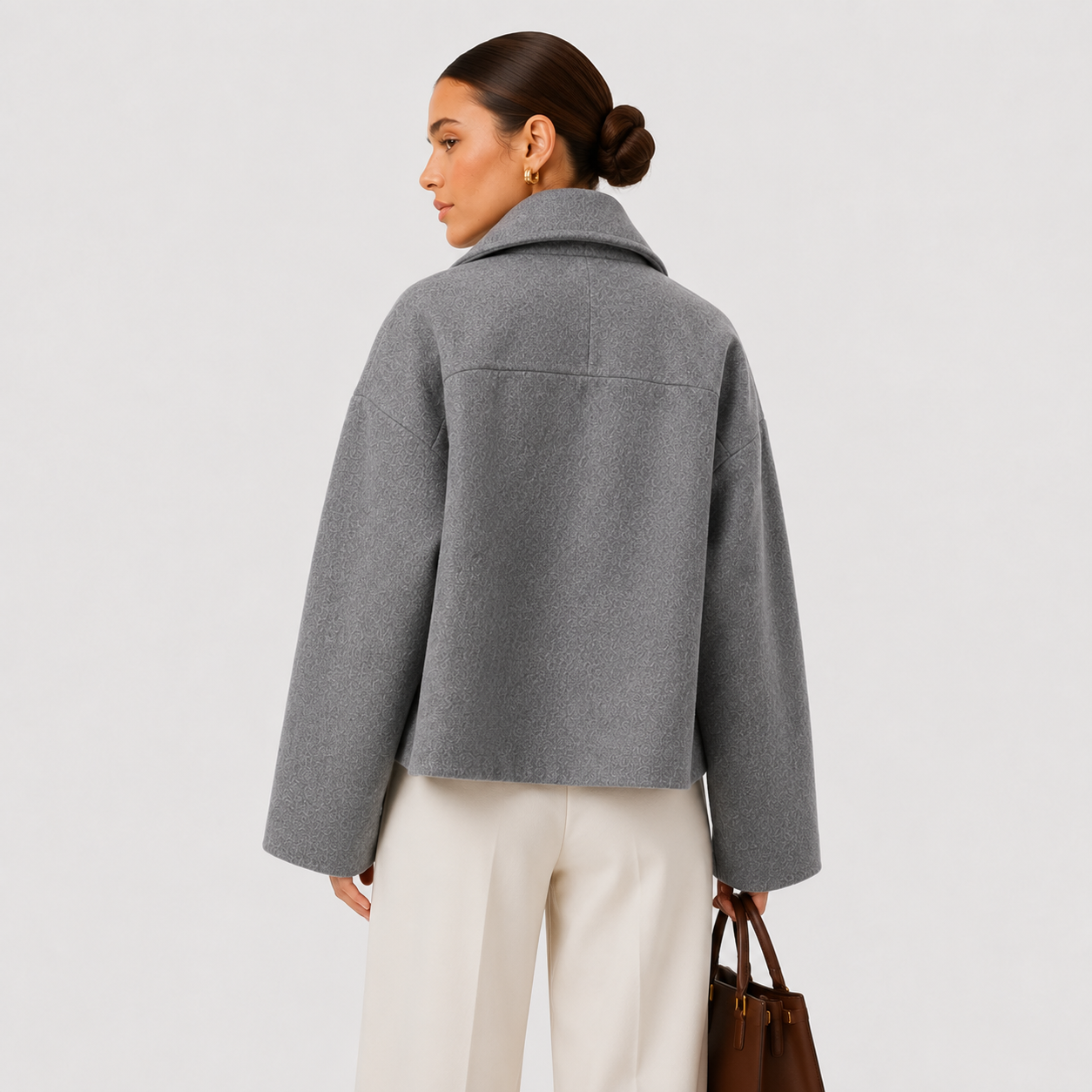 Women's Elegant Jacket Classic Old Money Outerwear 3