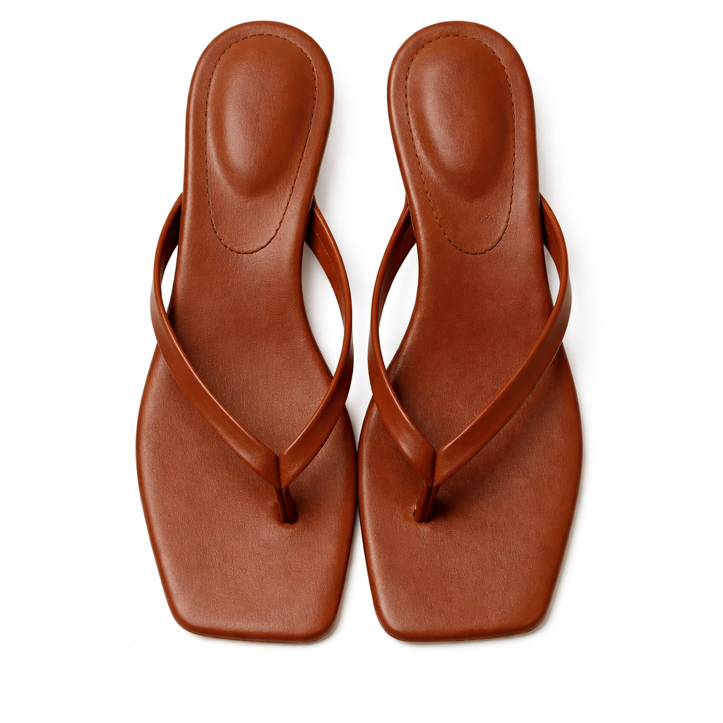 Women’s Heeled Slippers Summer Orthopedic Comfort