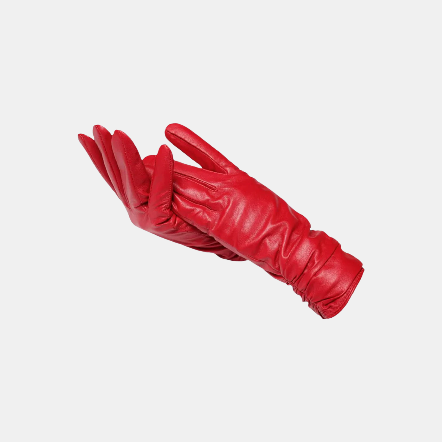 Women's Leather Winter Gloves Warm Elegant Cold Weather Accessories 4