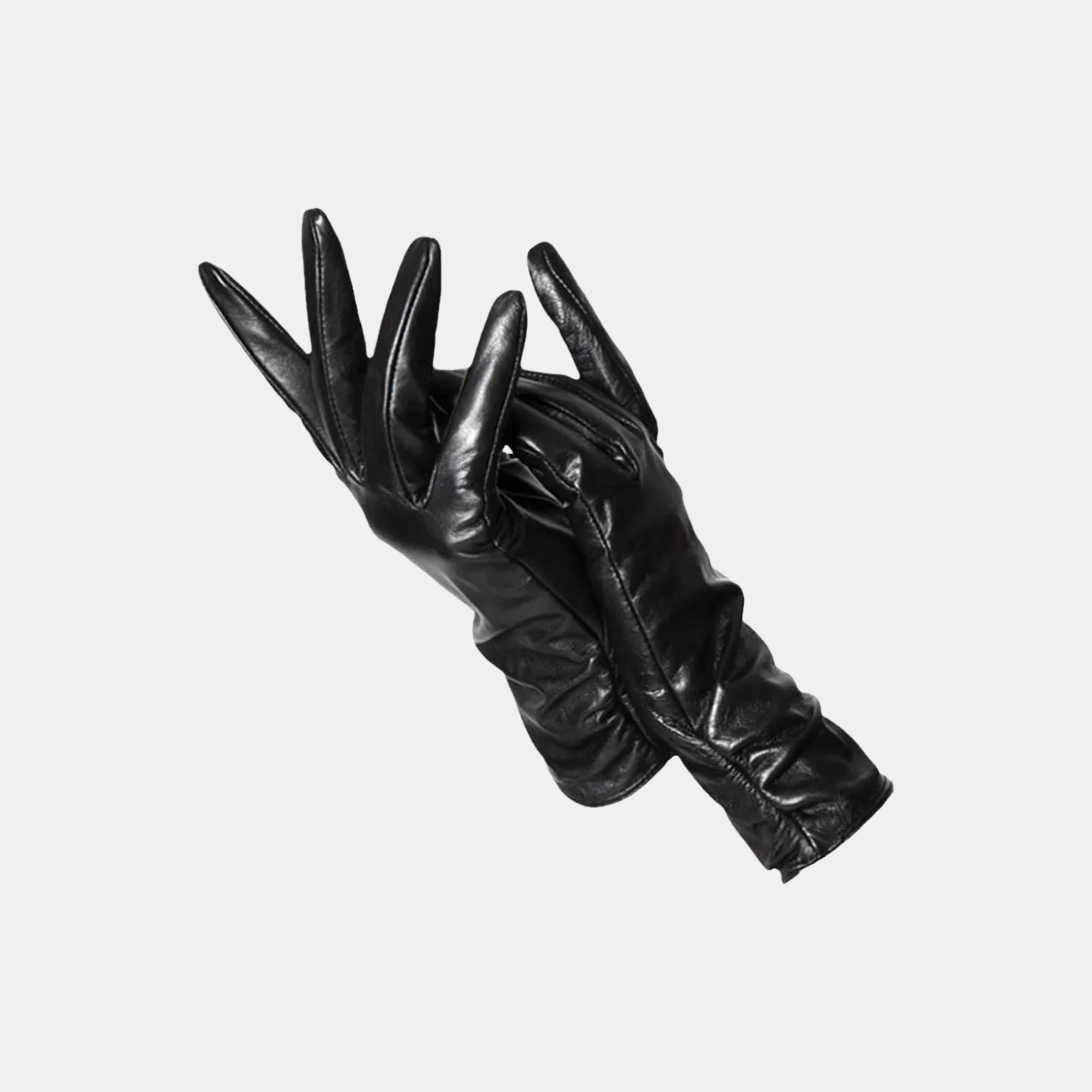 Women's Leather Winter Gloves Warm Elegant Cold Weather Accessories 7