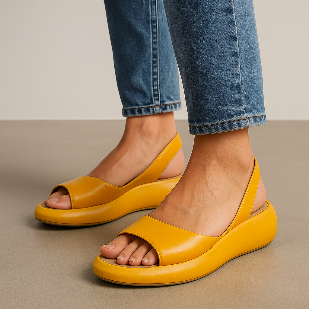 Women's Orthopedic Arch Support Sandals – Cushioned | The Mika | Huna