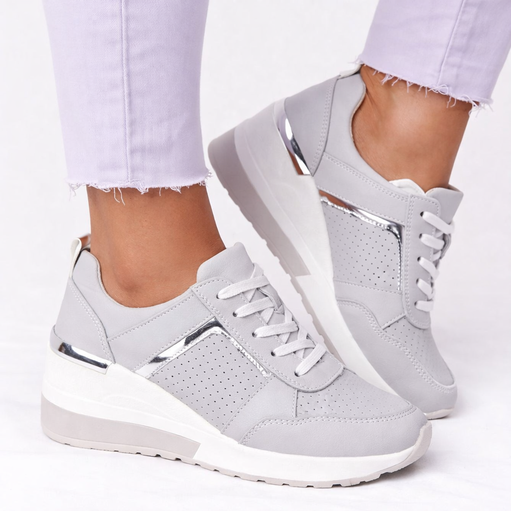 Women's Orthopedic Wedge Shoes UK – Supportive Fit | The Isabeau | Huna