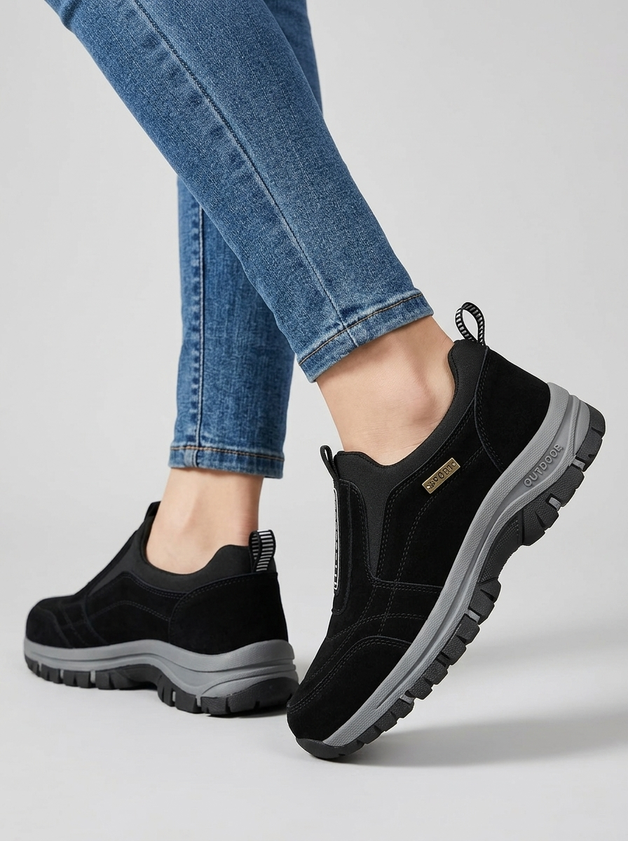 Women's Orthopedic Slip-On Walking Shoes UK – Everyday Comfort | The Maeve | Huna