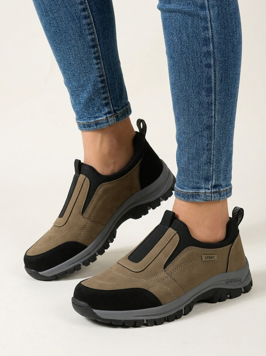 Women's Orthopedic Slip-On Walking Shoes UK – Everyday Comfort | The Maeve | Huna