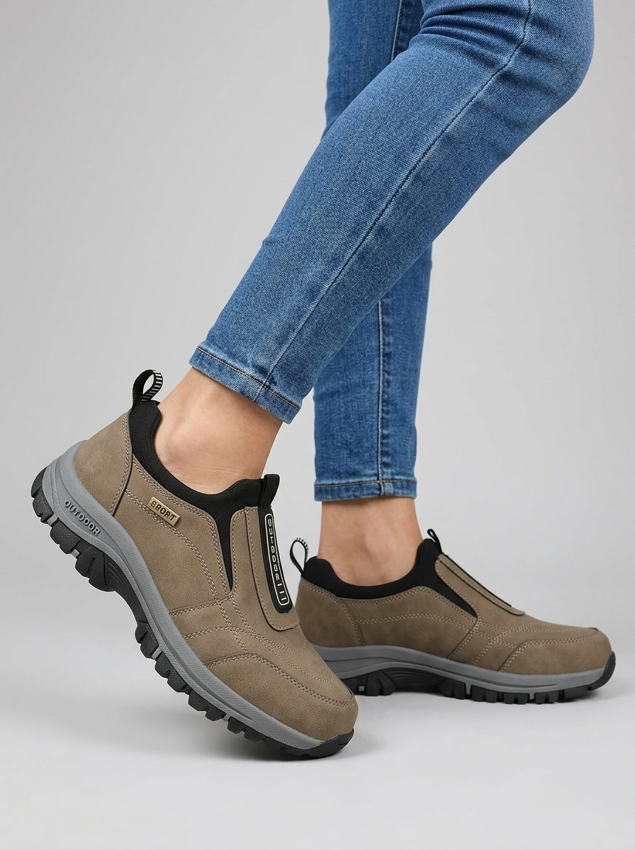 Women's Orthopedic Slip-On Walking Shoes UK – Everyday Comfort | The Maeve | Huna